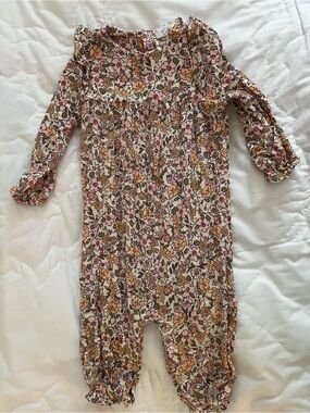 Angel Dear - Bamboo Floral Onesie